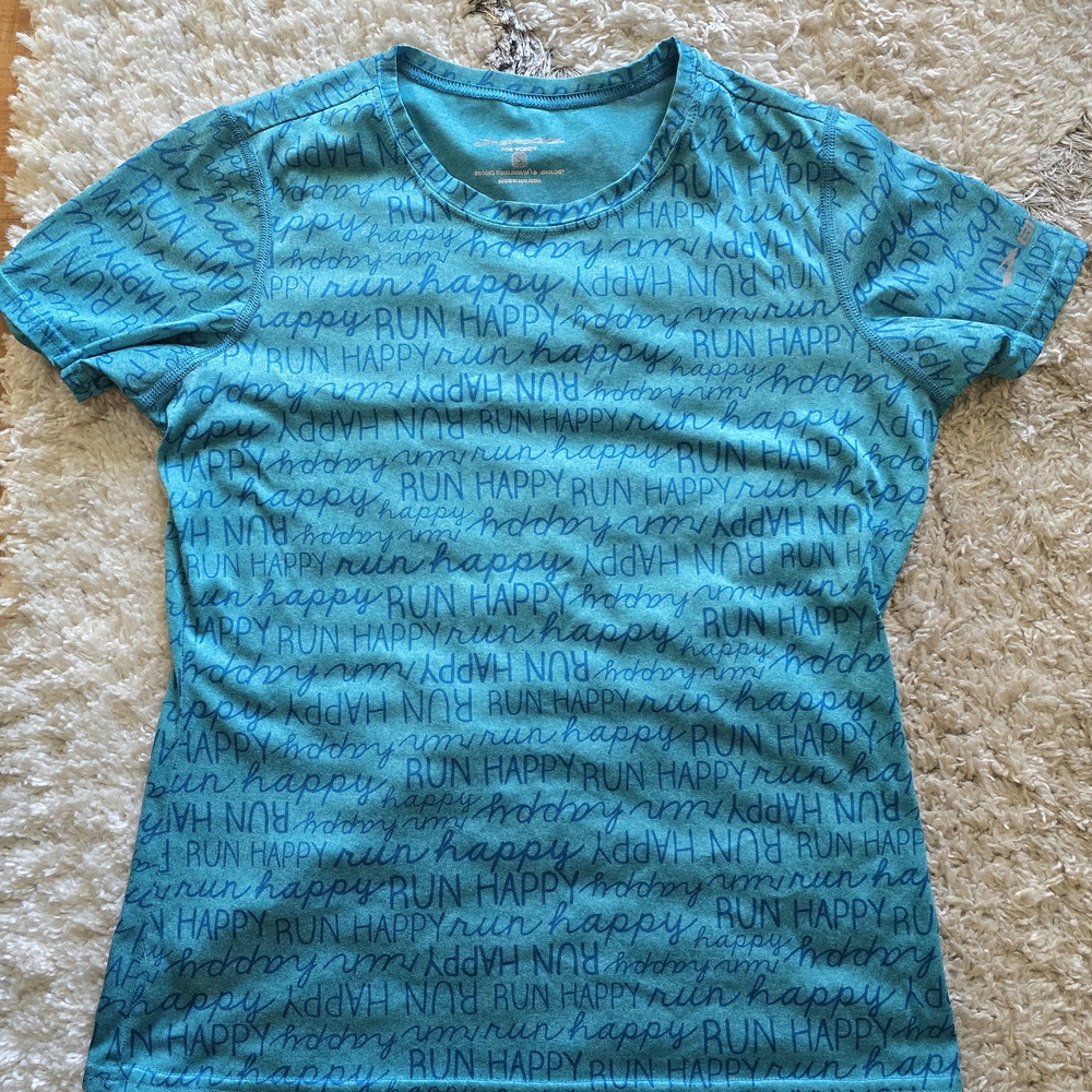 Brooks Teal Graphic Tee